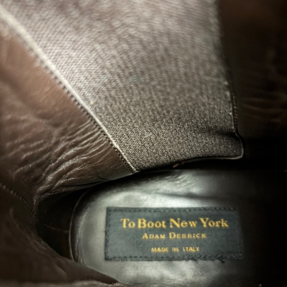 Myles Black Calf Chelsea Boot Men\'s 9.5 By Adam Derrick To Boot New York main image 6